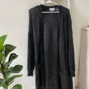 Brora Mohair Longline Cardigan